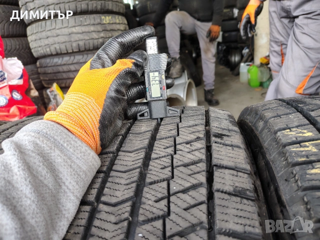 4бр.зимни гуми BRIDGESTONE 215 65 16 DOT22 цена за брой, снимка 4 - Гуми и джанти - 54045743