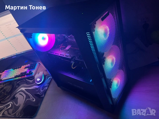 Геймърски компютър RX 6600 XT / i3-10100F / 16GB RAM / 750GB SSD / Win 11 Pro, снимка 9 - Геймърски - 54506053