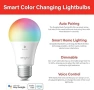 Sengled крушка, сменяща цветовете, съвместима с Alexa / Bluetooth Mesh,димируема LED - 1 + 1 подарък, снимка 2
