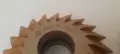Нова двуъглова фреза 80x60° HSS-H с титаниево покритие TiN, снимка 3