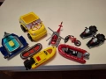 Кола Nesquik, ремарке Playmobil, двете и моторни шейни McDonald's др., снимка 1