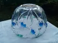 * Walther Glass * - кристална фруктиера, снимка 4