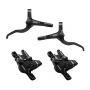 Комплект спирачки Shimano BL-MT401/BR-MT410 2-бутални (L.1000mm/1700MM), снимка 1