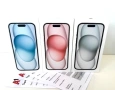НОВ! iPhone 15 128GB Black / Pink / Blue 2г.Гаранция!, снимка 2