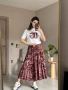 дамски комплекти тениска и дълга пола dolce gabbana, снимка 3