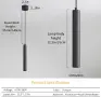 LED висяща/таванна лампа Mikeru TC-MD79 за интериор, регулируема светлина, снимка 2