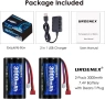 3000mAh 7.4 V литиево-йонна батерия с Deans T-щепсел 2S презареждаща се RC батерия, снимка 7