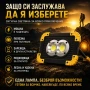 Мощна акумулаторна преносима къмпинг лампа осветление LED фенер за лов риболов палатка туризъм силна, снимка 6