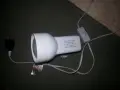 Бяла лампа със щипка - халогена крушка La Member  1xE27 max 60w R63, снимка 11