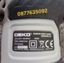Шлайф машина DEKO Electric Sander with 16 Sandpapers, 14000RPM, 5-Inch, снимка 6