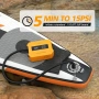 SUP Помпа dwndpump 20PSI високо налягане, електрическа, преносима помпа за SUP дъски интелигентна..., снимка 4