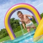 Детски надуваем аква парк с пързалка, дъга и воден пулвелизатор – Воден център за игра, снимка 6