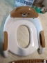 Детска седалка за тоалетна чиния със стълбичка Мече 2 в 1 Home Creation Kids., снимка 11