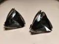 Дамски обеци с кристали , снимка 1