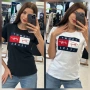 Тениски дамски нови Loewe Louis Vuitton Pinko,Tommy Hilfiger,YSL,Calvin Klein,Chanel , снимка 10
