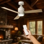 Таванен вентилатор с DC мотор, 45W и LED осветление - Brizy Bright Core, снимка 4