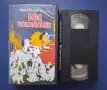 Видеокасета VHS 101 Далматинци Анимация Имало едно време Детски Игрален Филм, снимка 2