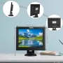 Нов 12-инчов цветен TFT LCD монитор за видеонаблюдение (CCTV) с резолюция 800x600 съотношение 4:3 , снимка 7