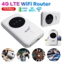 4G/5G Wi-Fi рутер, Слот за SIM карта, Преносим, 3200mAh, Бял, 10 x 6 см, BIGLISTENING®, снимка 1