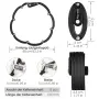 XIQI Folding Bicycle Lock Комбинирана ключалка / катинар с висока сигурност със скоба – 85 см НОВО, снимка 5