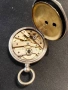 Швейцарски джобен часовник с посребрени капаци 1905г. с ключе - 10 РУБИНА - ПРОМОЦИЯ, снимка 6