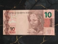 Банкнота - Бразилия - 10 реала UNC | 2010г., снимка 1
