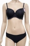 Комплект бельо Hunkemöller – черен сутиен 90B и бикини M, снимка 1