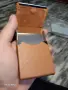 Продавам кожена табакера за цигари, снимка 2