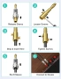 Banana Plugs Банани конектори за тонколони позлатени 24 карата злато, кабели тонколони усилватели, снимка 4