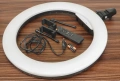 LED ринг лампа за миглопластика – 45 см., снимка 1