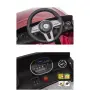 Червена акумулаторна кола Mercedes Benz CLS350 с кожена седалка 12V, снимка 3