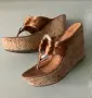 Елегантни кожени чехли “Schutz”, снимка 1