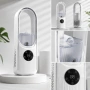 Air Multiplier 3-в-1 – Компактен USB вентилатор с овлажнител, пречиствател на въздух и LED светлина, снимка 2