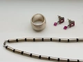 Vintage лот от обеци, висулки и др., снимка 6