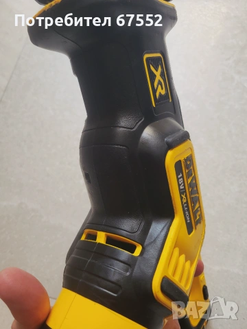 Безчетков саблен трион Dewalt dcs367. Само тяло. 110€ (цената е крайна), снимка 7 - Други инструменти - 55145425