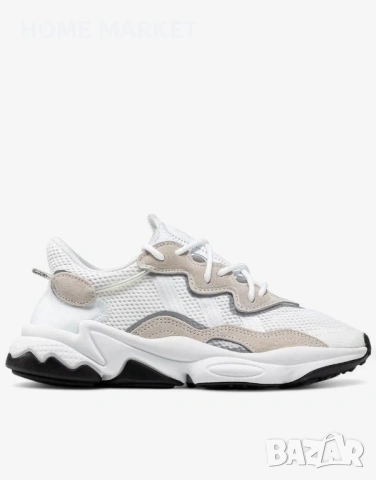 ADIDAS Originals Ozweego Shoes White/Beige Мъжките маратонки ADIDAS в бяло комбинират текстил , снимка 2 - Маратонки - 54618361