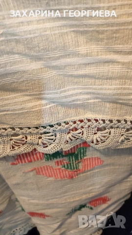 Кенарена кърпа старинна , снимка 3 - Антикварни и старинни предмети - 54352008