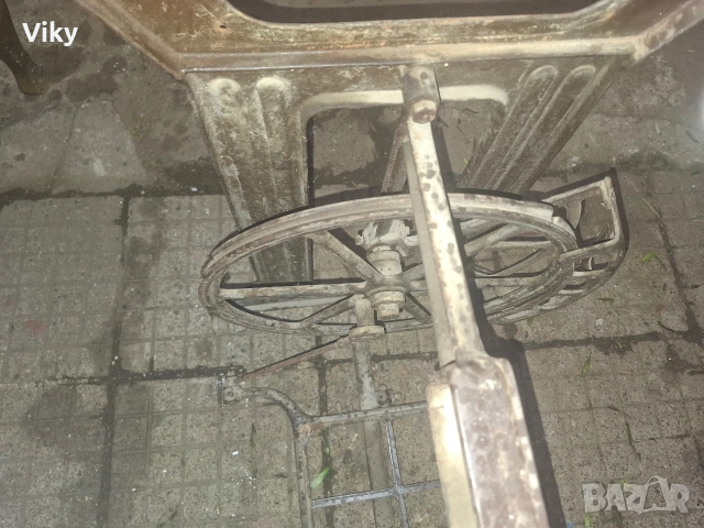маса от старинна немска шевна машина Kohler, снимка 15 - Антикварни и старинни предмети - 54491089