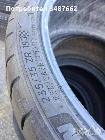 235 35 19 Michelin 2бр летни дот 2023г , снимка 5 - Гуми и джанти - 55060916