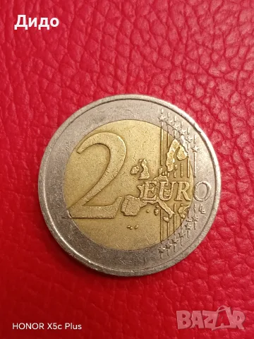монета 2 евро от 1999 г. , снимка 2 - Нумизматика и бонистика - 55300379