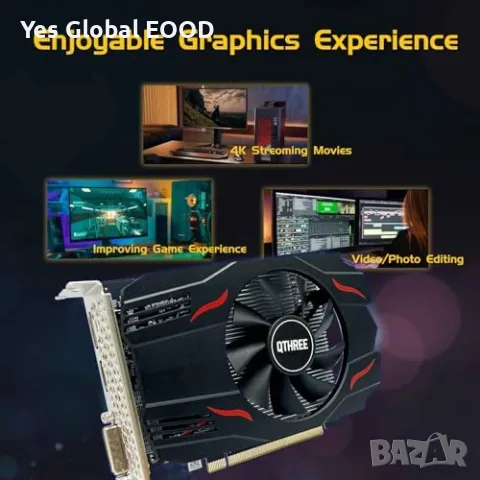 QTHREE Radeon RX 560 4GB GDDR5 графична карта, снимка 6 - Видеокарти - 55379177