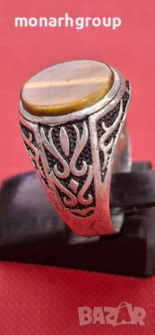 Сребърен пръстен , снимка 4 - Пръстени - 54253661