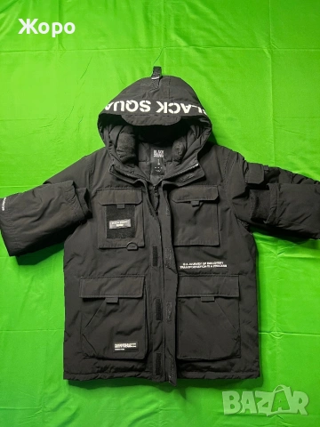 BLACK SQUAD TRACK + CARGO PANTS