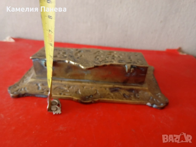 Стара кутия за марки,хапчета,бижута, снимка 4 - Други ценни предмети - 54691838