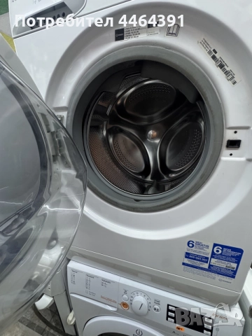 Пералня с сушилня indesit 8-6kg, снимка 4 - Перални - 55704023