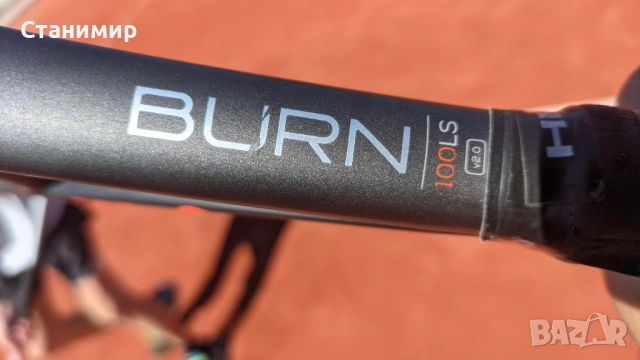 Wilson Burn 100LS тенис ракета Нишикори, снимка 12 - Тенис - 54199531