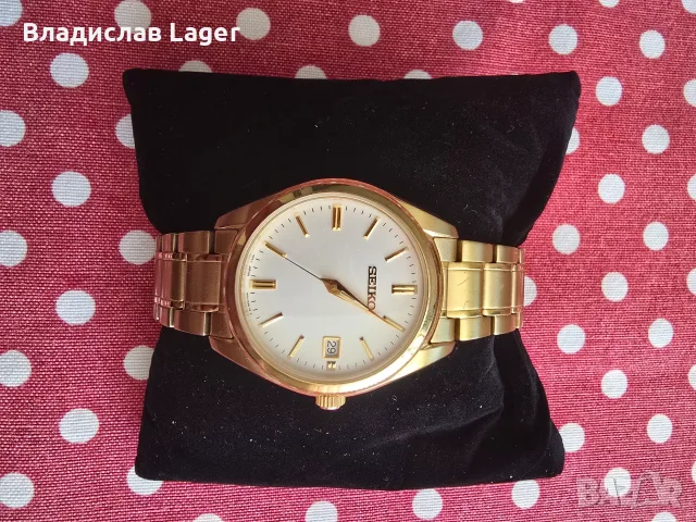 Seiko SUR314P1 с позлата