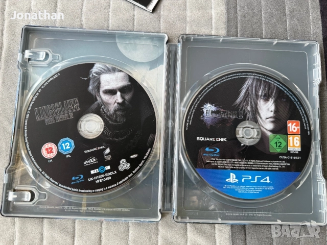 Final Fantasy XV Deluxe Edition Steelbook, снимка 3 - Игри за PlayStation - 55595950