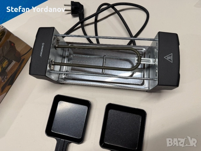 Компактен грил -  Silvercrest Raclette-Grill, снимка 3 - Скари - 54705113