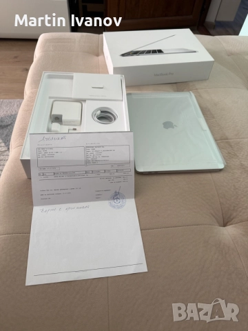 Macbook pro 13 inch model A1706 silver 2,9ghz 256gb touch bar 2016, снимка 11 - Лаптопи за игри - 54442794